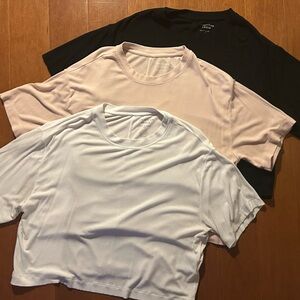 American Eagle Outfitters Soft & Sexy Ribbed Tee in White